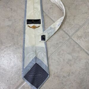 Vintage Stacy Adams Handmade 100% Silk Mens  Tie Modern Art Deco 4"x58"